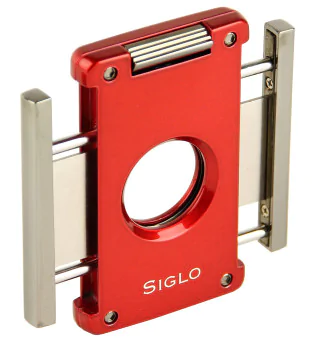 Siglo Doppelklingencutter mit Springmechanismus rot Foto 2